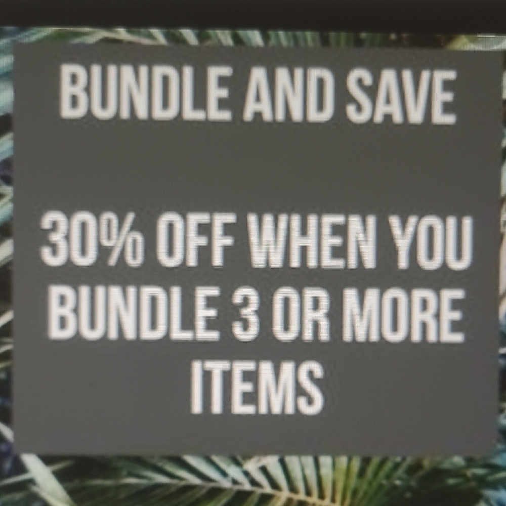 Promotional Bundle Offer!!